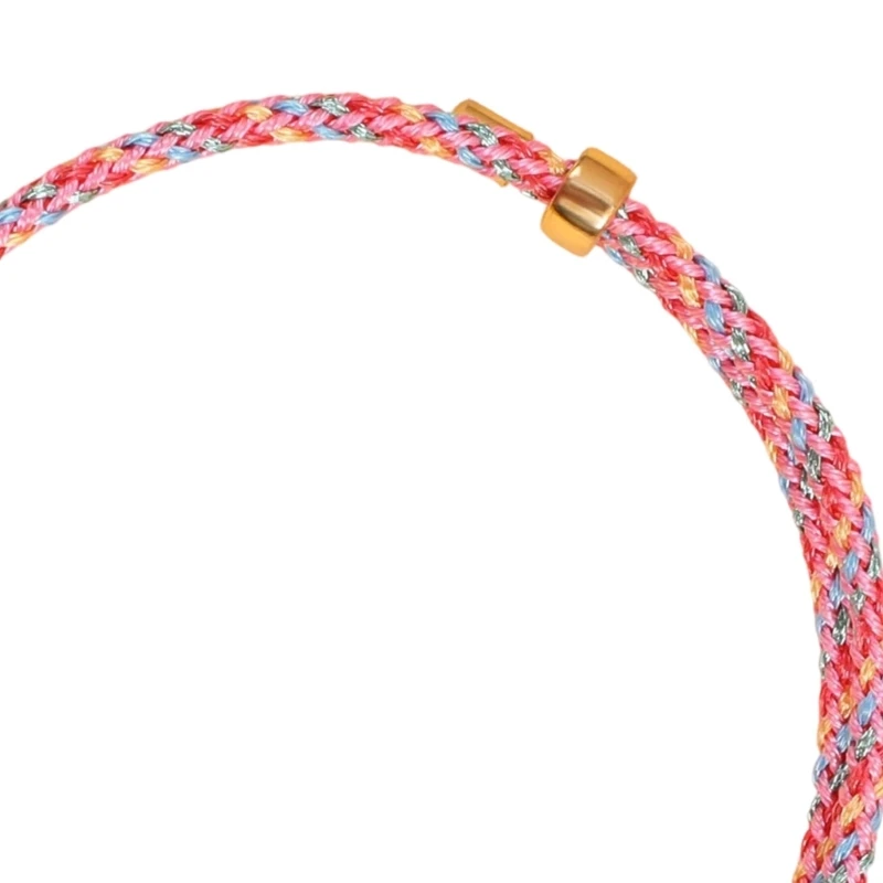  Stylish Mahjong Theme Braided Cord Bracelet Perfect for Game Lovers Present