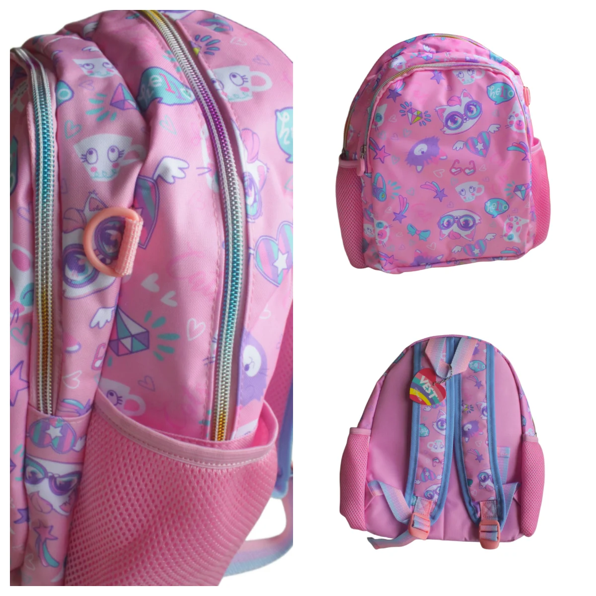 Brand primary school backpack, boys and girls, 1-3 grade children light backpack large capacity schoolbag