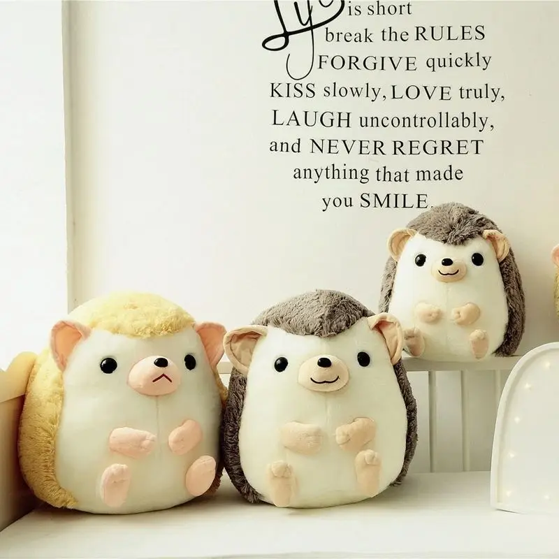 

30/40CM Hedgehog Plush Cute Dolls & Stuffed Soft Ball Shaped Animal Children Toy Gift For Kids Car Mounted Decoration