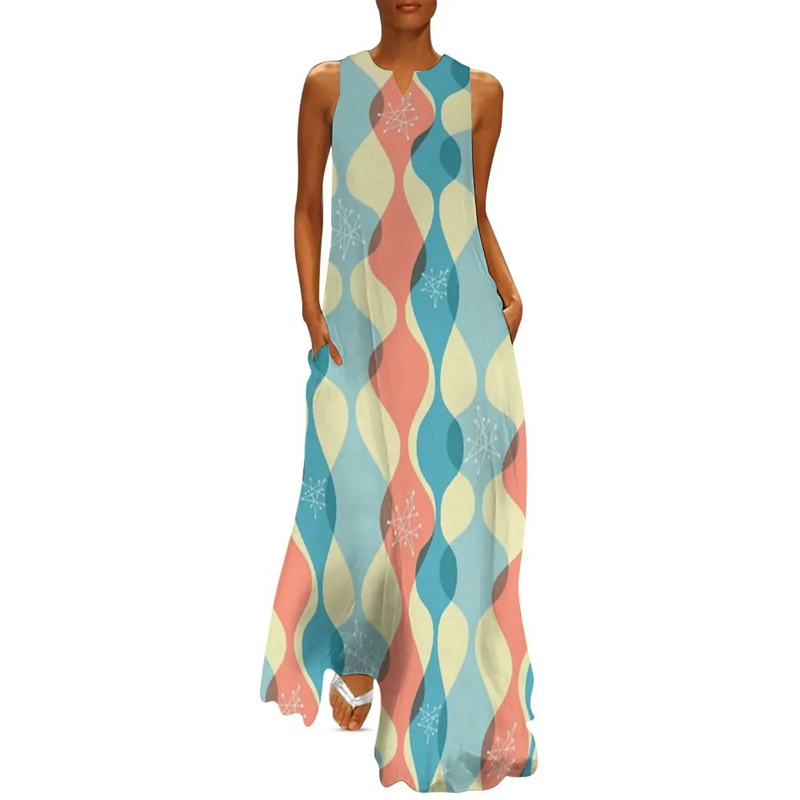 

Meet the Retro 1950's Long Dress dresses for women 2025 dresses summer Casual dresses clothes for woman
