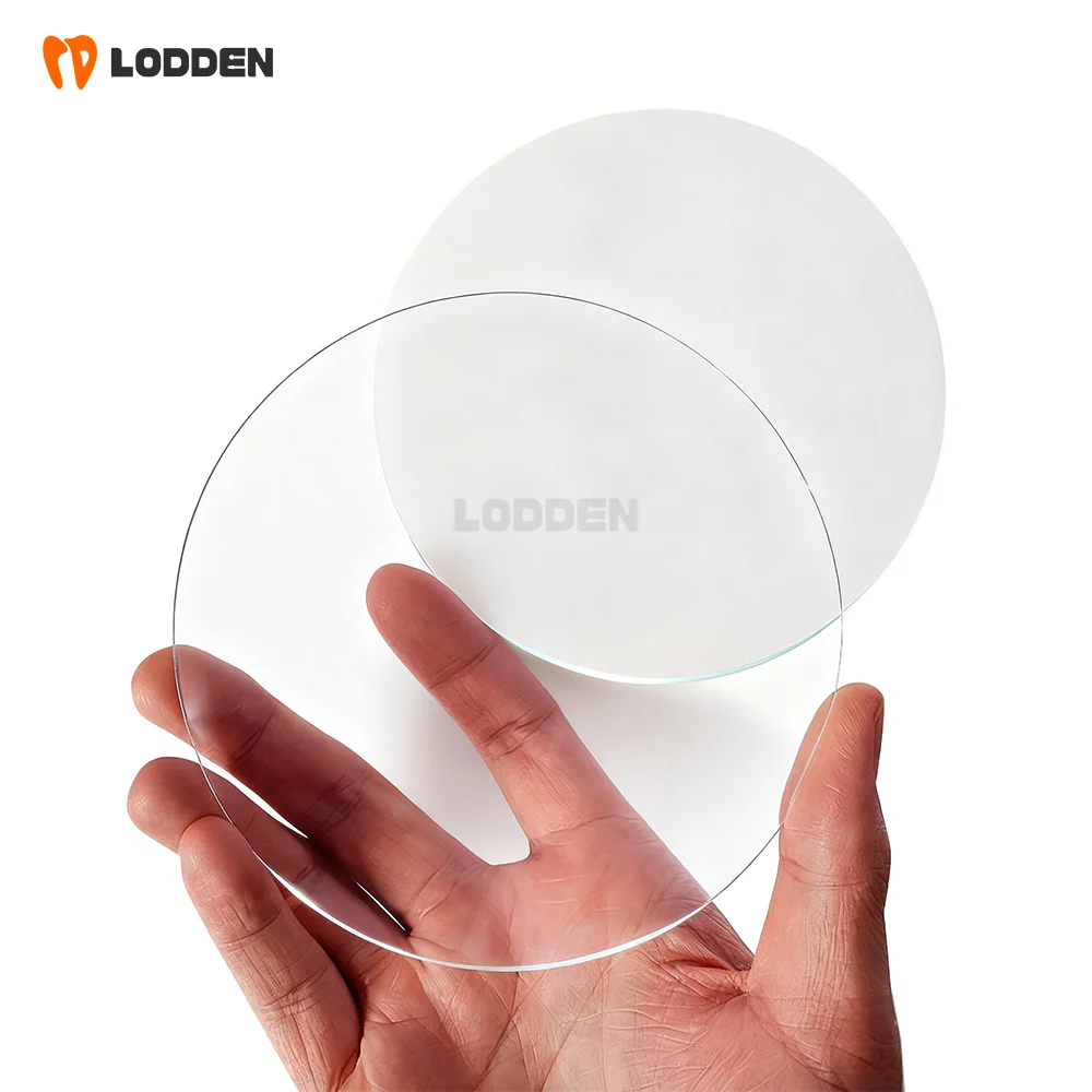 Lodden Dental Lab Orthodontic Splint Retainer Slice Square/Round Vacuum Forming Sheet Soft Hard Thermoforming Materials