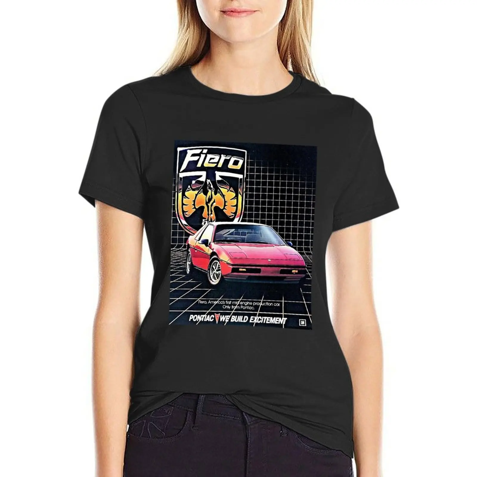 

Fiero Car68 T-Shirt aesthetic clothes funny anime clothes Woman T-shirts