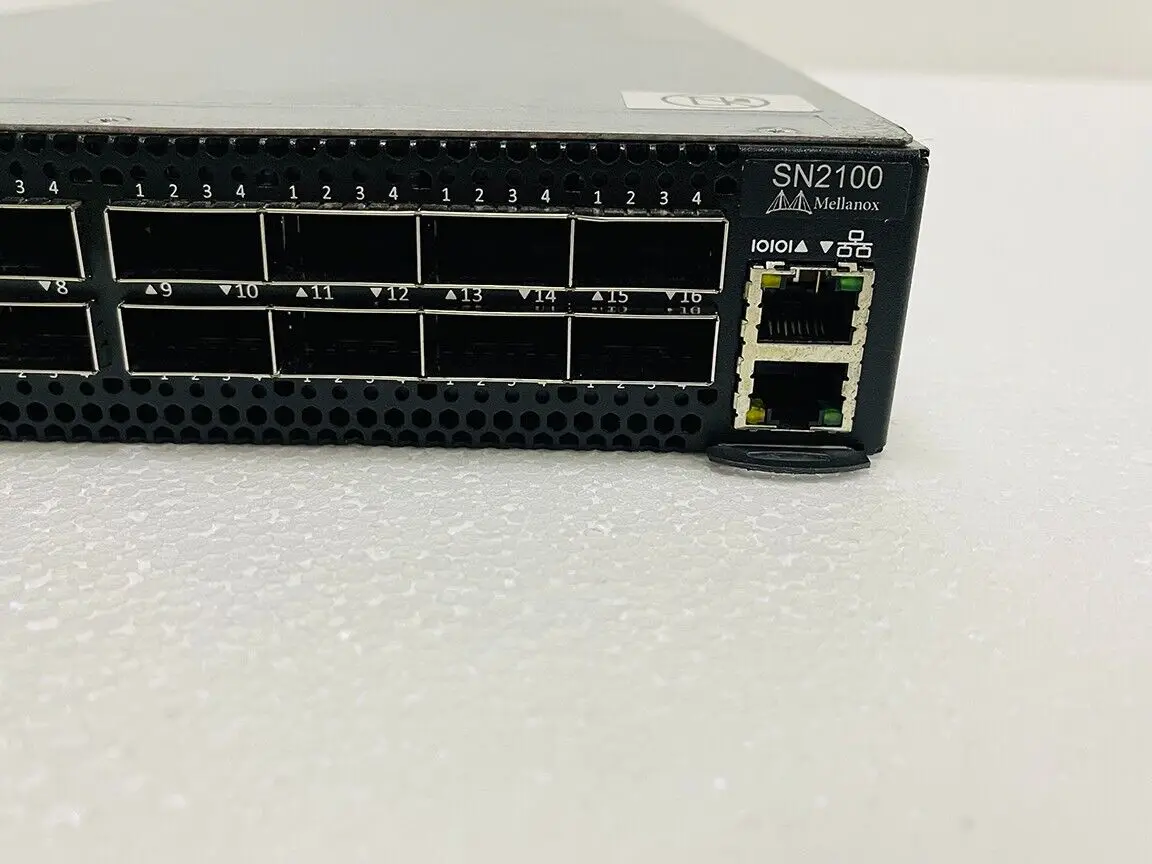 100GbE สเปกตรัม Mellanox 1U สวิตช์อีเธอร์เน็ตเปิดด้วยนิล16พอร์ต QSFP28 Mellanox