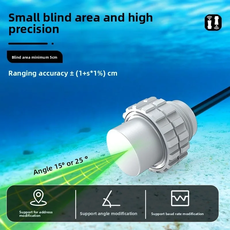 Ultrasonic Underwater Ranging Sensor, Swimming Pool Underwater Robot Obstacle Avoidance Distance Measurement