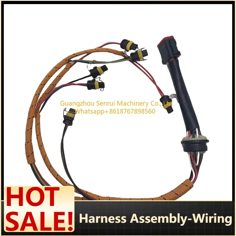 24V Monitor/ECU/Accelerator Controller Set 539-00048G → 543-00074 – 15-25t Excavator Harness, Plug-and-Play, 12-Month Warranty