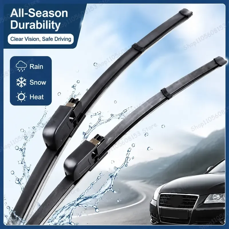 For Audi A8 S8 D3 24 inch 24 inch Windshield Wiper Blades 2002 2003 2004 2005 2006 2007 2008 2009 Car Wipers Replacement