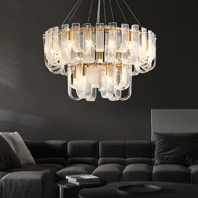 

Modern Luxury Designer LED Pendant Lights American Postmodern Chandelier Home Room Decoration Living Hall Dinning Lamps Fixtures