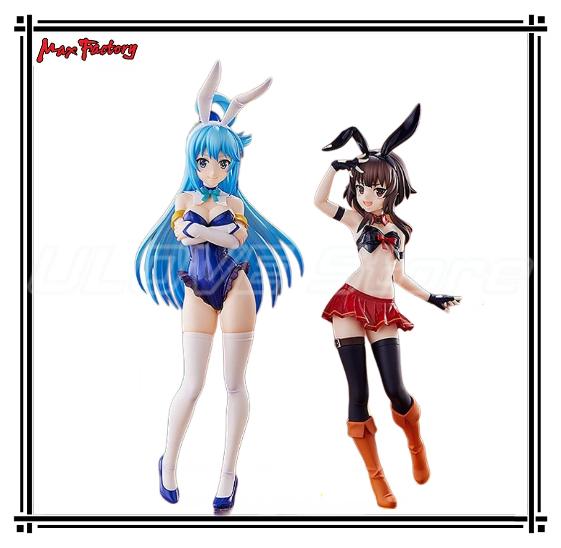 Original Max Factory PUP Kono Subarashii Sekai Ni Shukufuku O! Aqua Megumin Anime Modelo jugado a mano