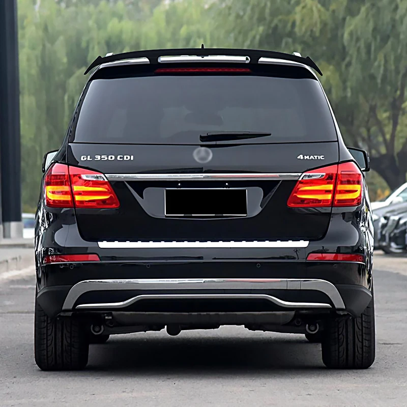 For Mercedes Benz GL Class X164 GL350 GL400 GL450 GL550 2010-2015 2012 Carbon Fiber Tail Wing Rear Trunk Spoiler Car Styling