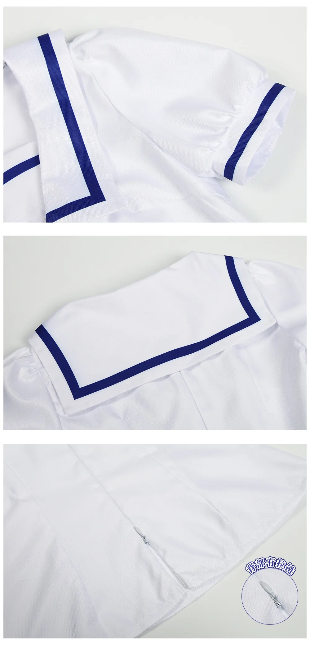 أزياء أنيمي Aikatsu Hoshimiya Ichigo التأثيرية فستان المدرسة الصيف الزي الرسمي للهالوين لعب الأدوار الزي الكبار الفتيات الطلاب