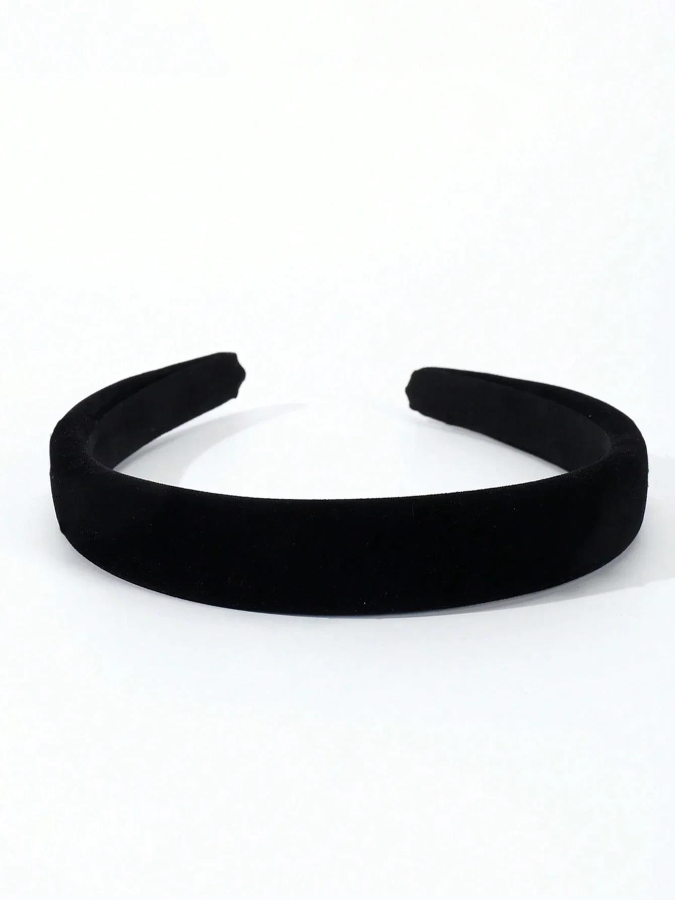 

Женская черная бархатная повязка на голову шириной 2 см, модный ретро-аксессуар для волос на каждый день