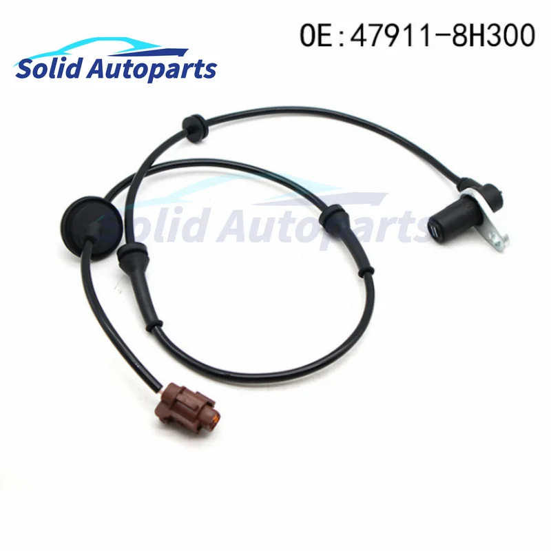 4PCS Front Rear Left/Right ABS Wheel Speed Sensor For Nissan X-Trail T30 2.0 New 47911-8H300 47910-8H300  47900-8H30047901-8H300