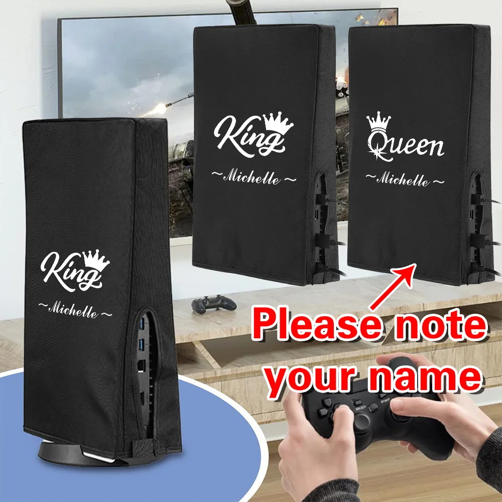 شخصية مخصصة لوحدة التحكم PS5 حامي أكسفورد القماش غطاء مقاوم للماء ألعاب الملحقات غطاء مقاوم للغبار منتجات مخصصة