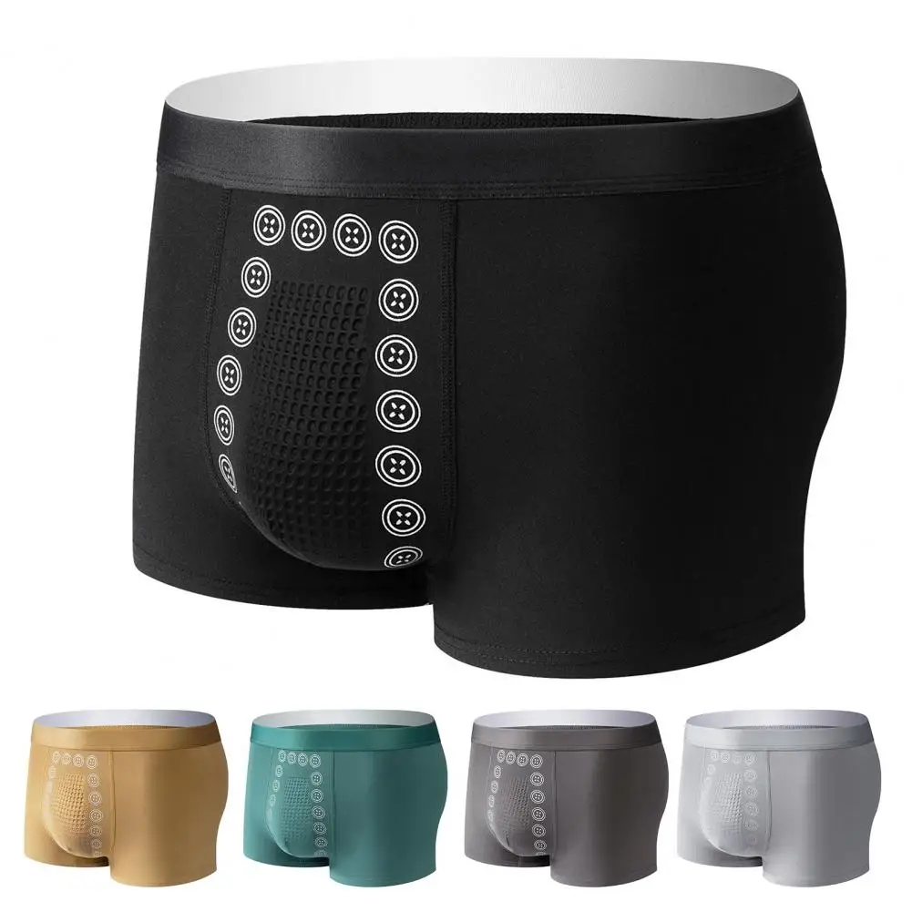 

Men Panties U Convex Shorts Underpants Massage Particles Breathable Holes Shorts Briefs Stretchy Shorts Panties Men Underwear