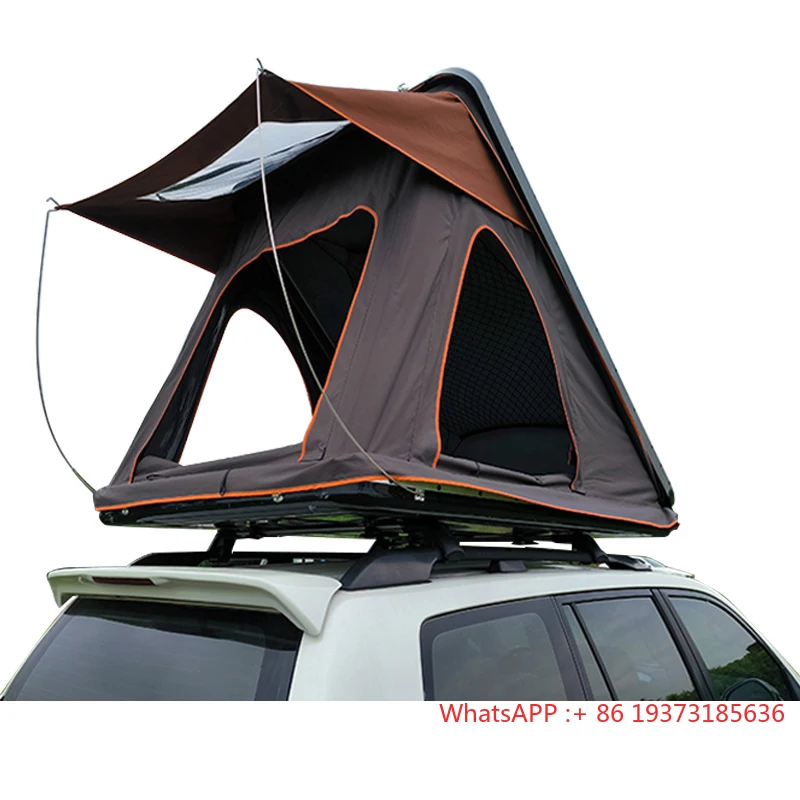 Custom Wholesale Truck Waterproof Roof Tent Folding Family Car Hard Shell RoofTop Tent Outdoor Camping