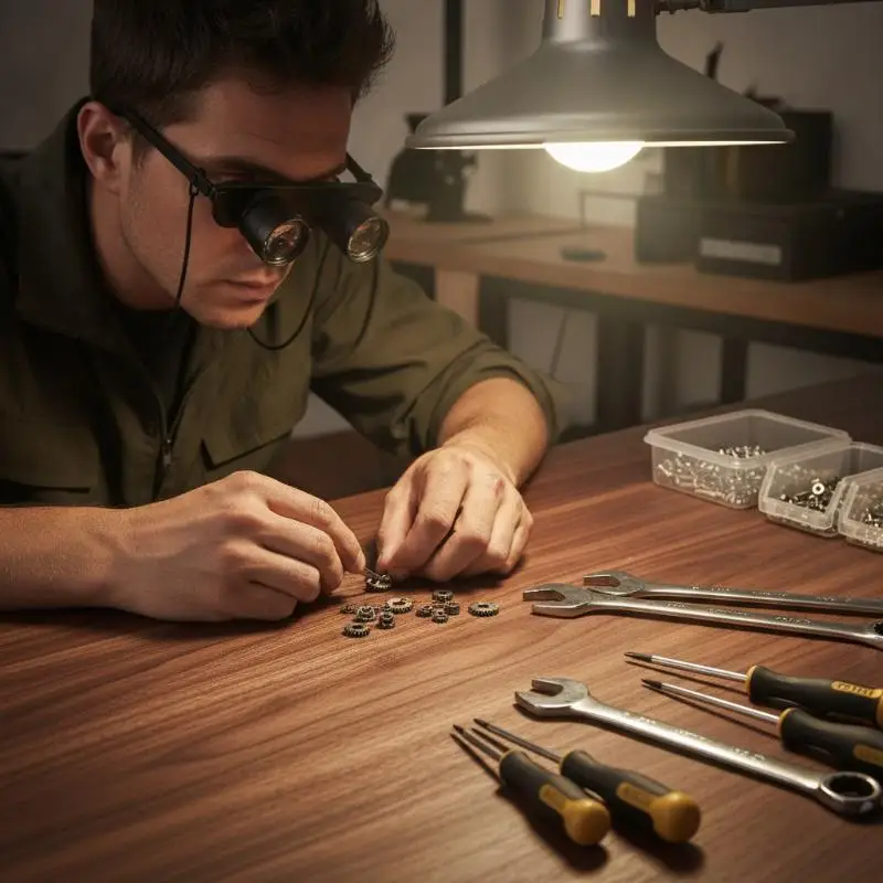 3-in-1 Tragbares Optisches Gerät Lupe Fernglas Einstellbare Vergrößerung Zoom – Detail 2