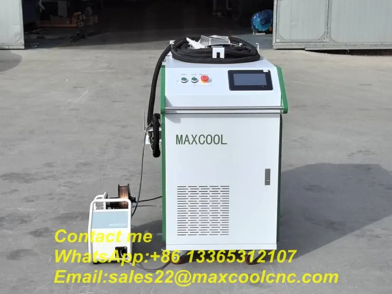 

MAXCOOL 3 Functions 1000w 1500w 2000w 3000w Fiber Laser Metal Welding Cleaning Cutting Machine Price