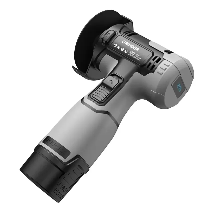 16.8V Cordless Mini Angle Grinder 30mm Disc Rechargeable Lithium Battery Powered Cutting Grinding Polishing Tool for Home DIY