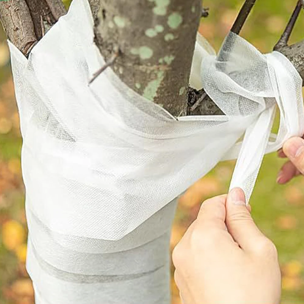 

Tree Protector Wrap 35m White Non-woven Fabric Cold Protection Bandage Winter-proof Garden Accessories Tree Trunk Guard Plants