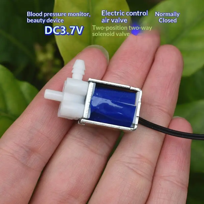 1/5Pcs DC 3.7V 5V 6V Normally Closed 2-Way Mini Electric Solenoid Valve N/C Micro Air Flow Control Valve