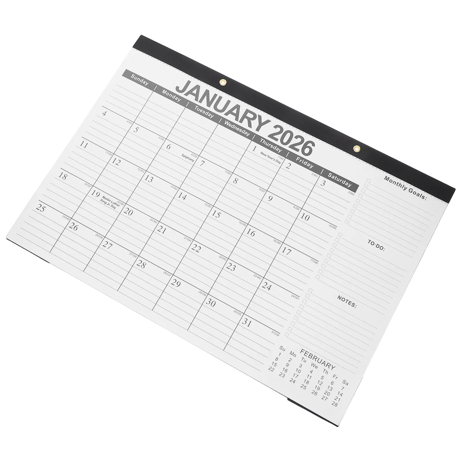 

Wall Calendar 2026-2027 18 Month Vertical Hanging Planner January 2026 to June 2027 Large Font Dates Daily Organizer for Office