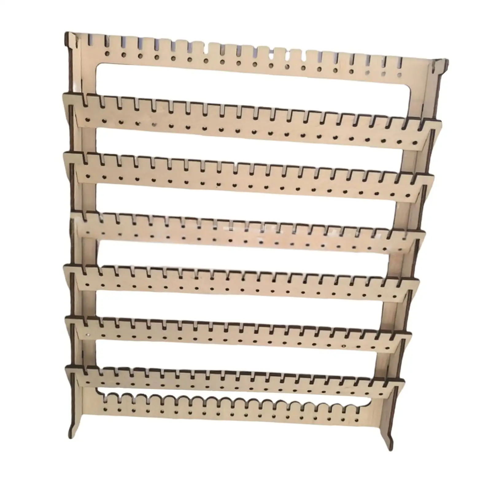 منظم القرط منظم المجوهرات حامل عرض القرط الخشبي متعدد الاستخدامات لـ