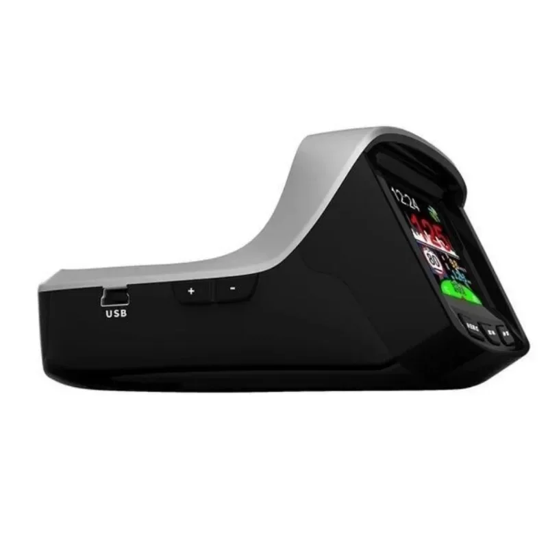 Fixed flow interval speed measurement integrated machine vehicle early warning instrument long-distance