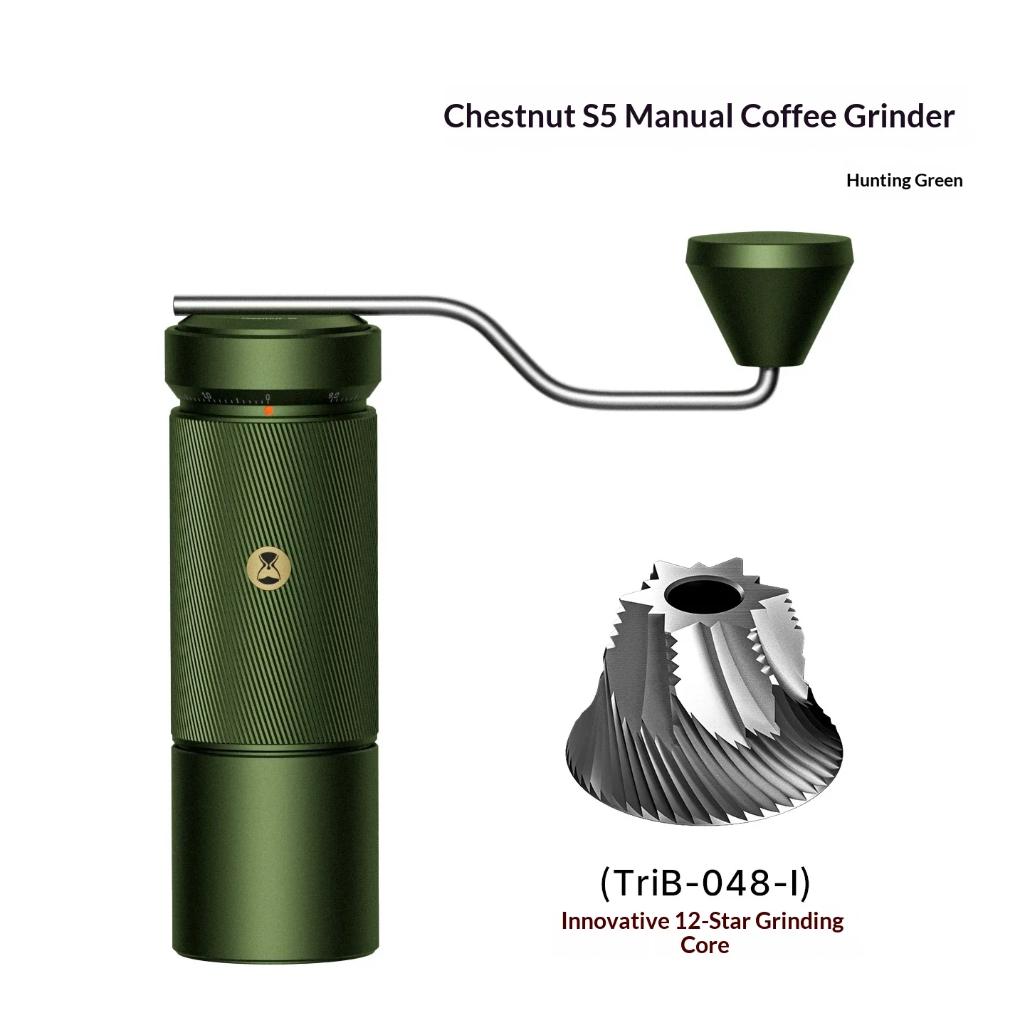 Timemore Chestnut S5 ハンドコーヒーグラインダー 手動コーヒー豆挽き 