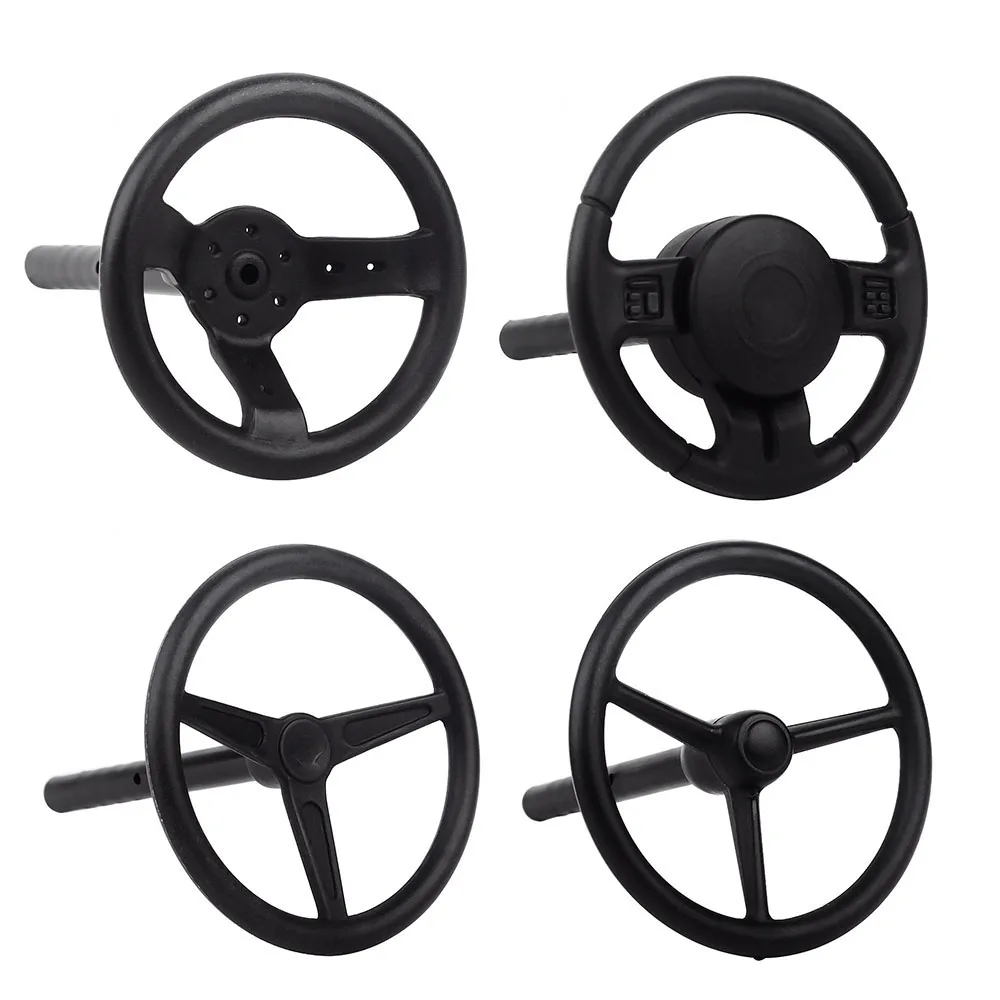 1PCS Plastic Steering Wheel for 1/10 RC Crawler Car Axial WRAITH SCX10 D90 D110 TRX4