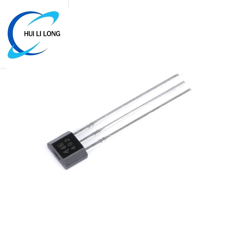 100pcs/10pcs 44E Hall Element A3144 A3144E A3144EUA OH3144E Hall Effect Sensor Motor 3144 TO-92S Linear Switch