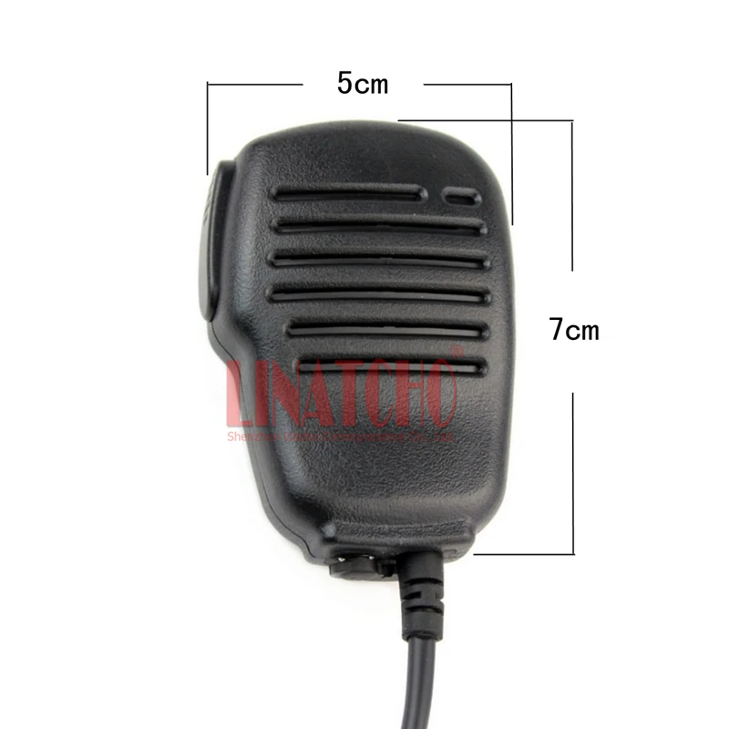 Walkie-talkie con micrófono y altavoz, Radio bidireccional, GP328PLUS, GP338Plus, GP644, GP688, GP344, GP388, PTT