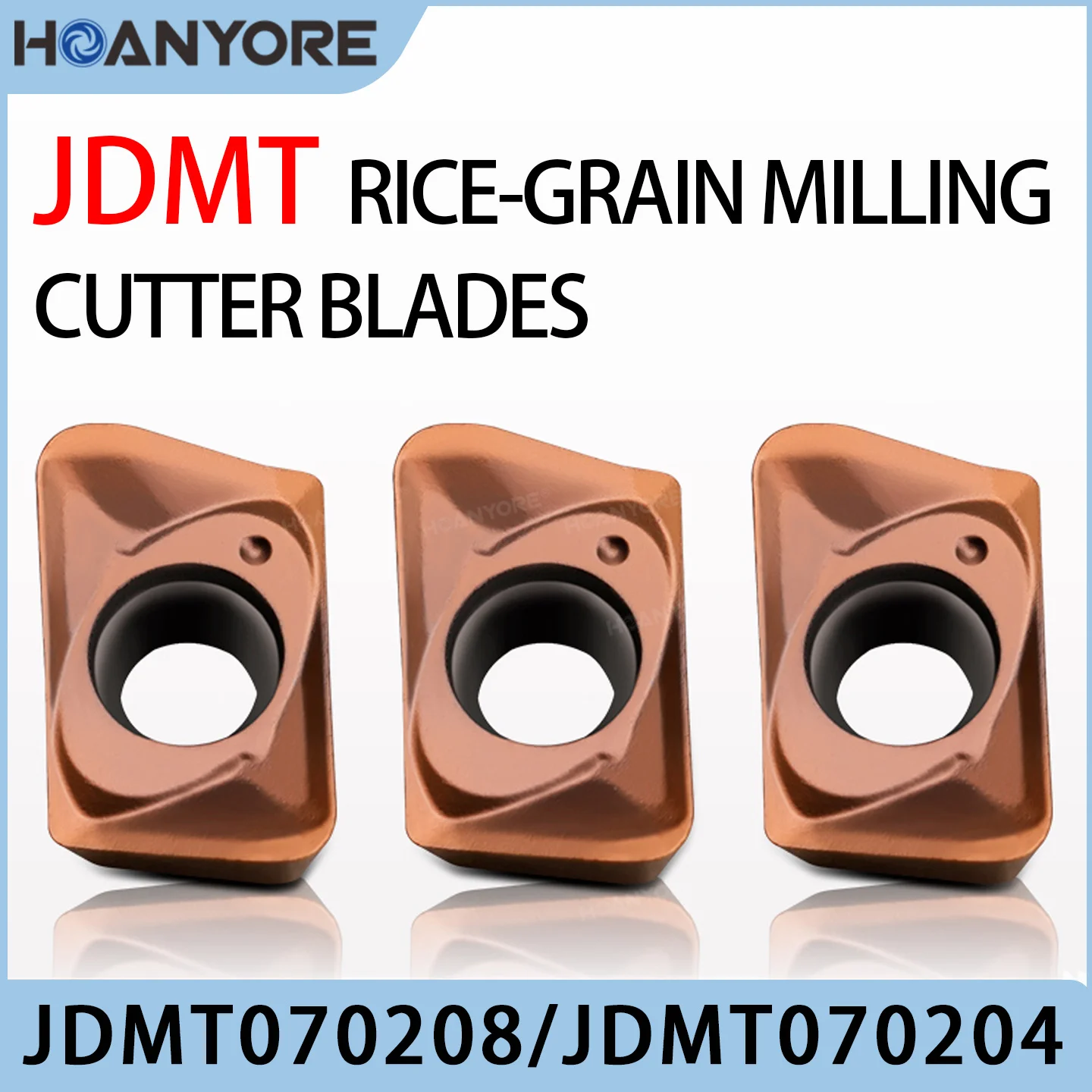 JDMT070208 JDMT070204 CNC milling cutter inserts replace 10-13 carbide milling cutters for steel and stainless steel application