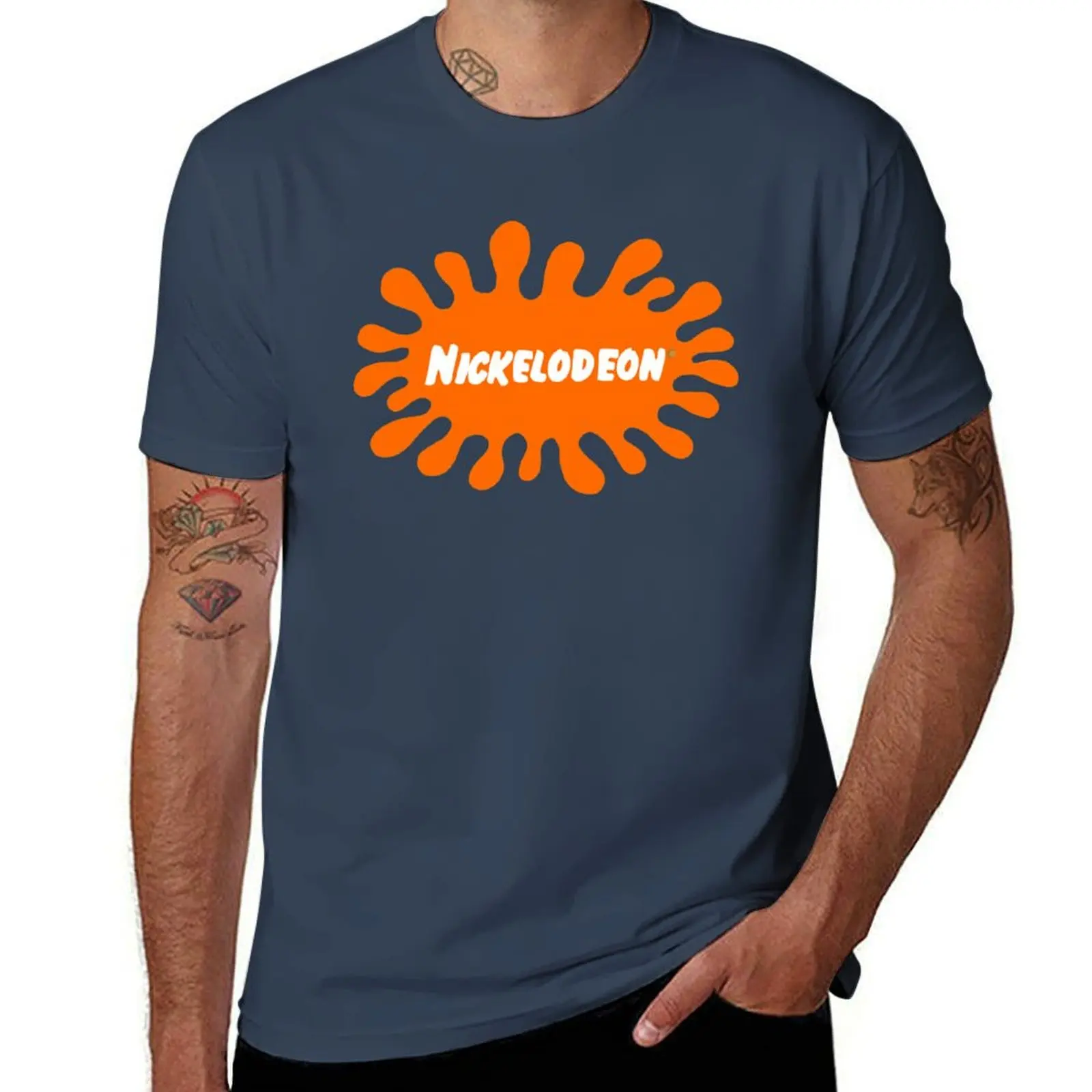

Nickelodeon splat T-Shirt graphic t shirts for man man t shirts for men casual t shirts for man cotton T-Shirt