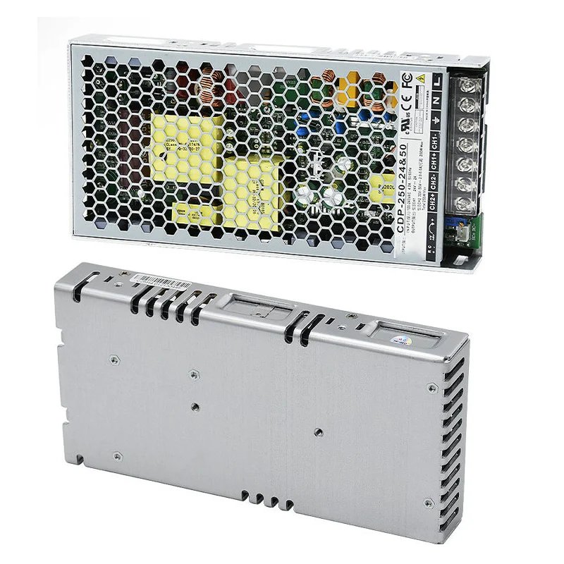 CDP-250-24 250W 24V Switching Power Supply for 3D Printer with 110V-240V Input Metal Construction and Stable Output