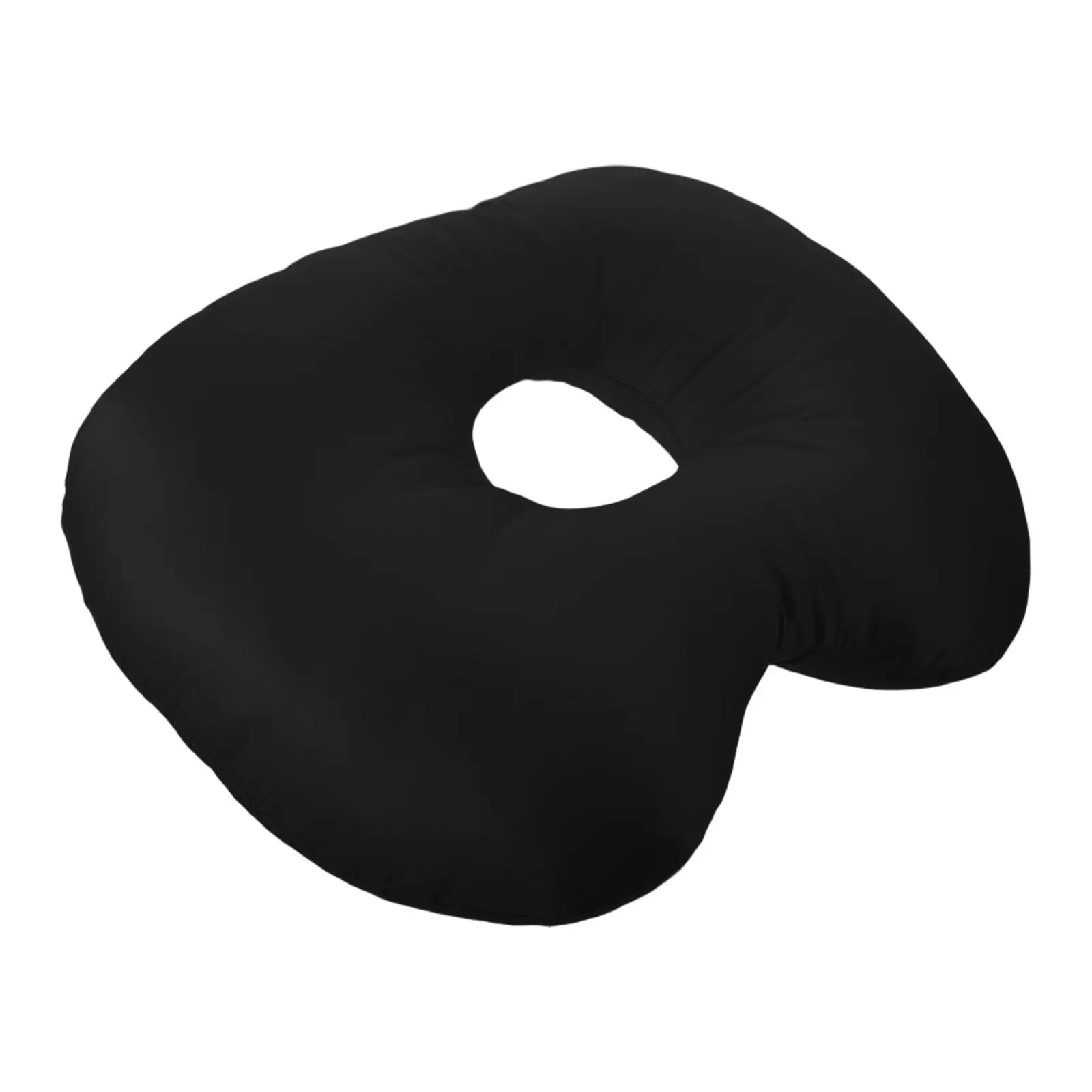 Ear Piercing Pillow Hollow Design Sensitive Ears Cushion Black Ear Protection Sleeping Pillow for Piercing Aftercare