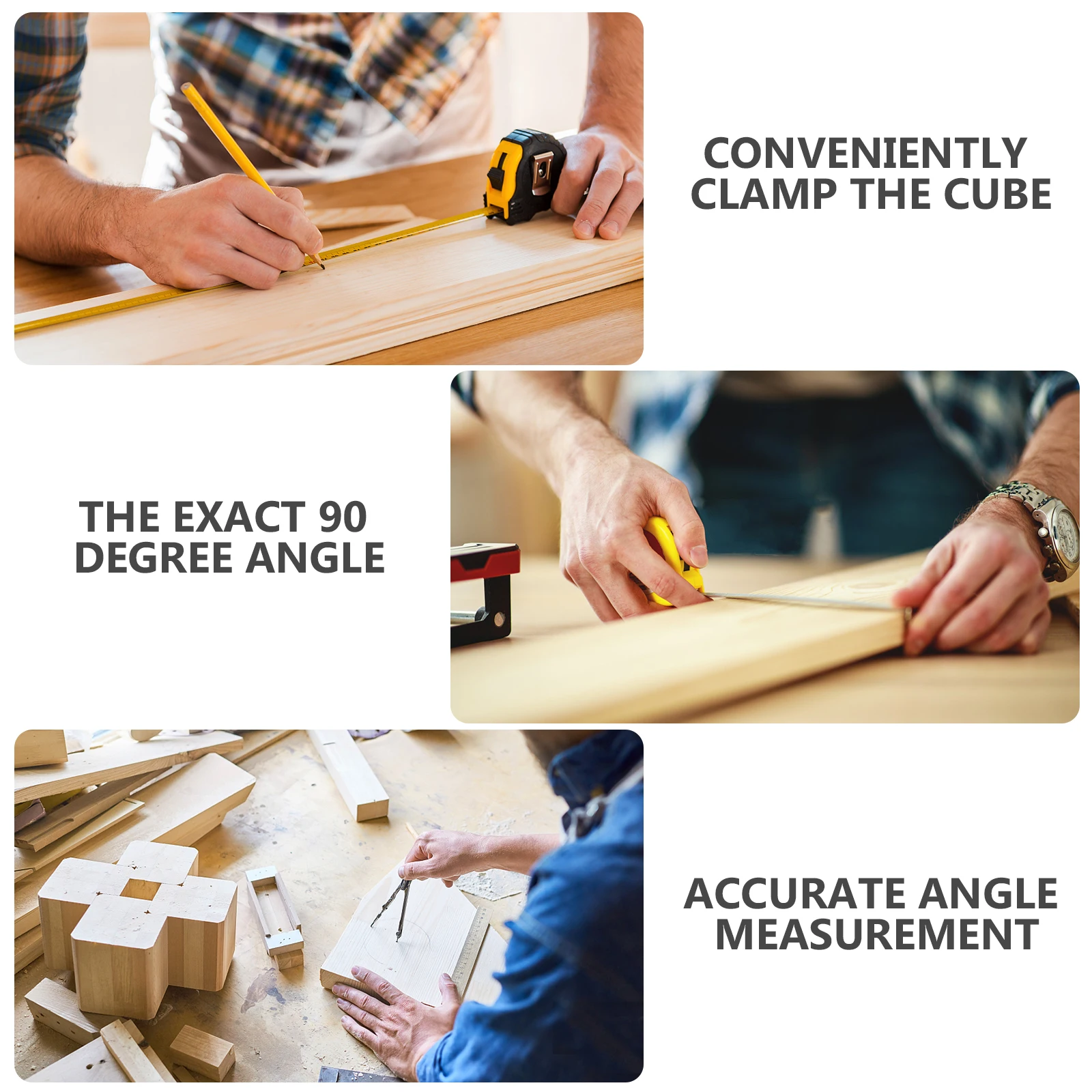 عالية الدقة التصنيع باستخدام الحاسب الآلي تشكيله 45 90 درجة الزاوية اليمنى خط قياس سبائك الألومنيوم مركز مكتشف الكاتب أداة النجارة تجميع