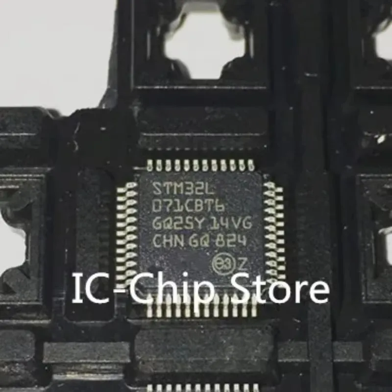 2 قطعة ~ 100 قطعة/الوحدة STM32L071CBT6 LQFP48 جديد الأصلي
