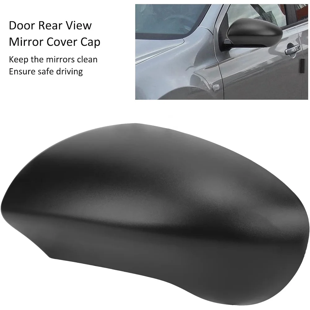 Door Wing Mirror Cover Left Side Compatible For Qashqai X-Trail J10 2007-2014 Automobile Rear View Mirror Housing Covering Cap