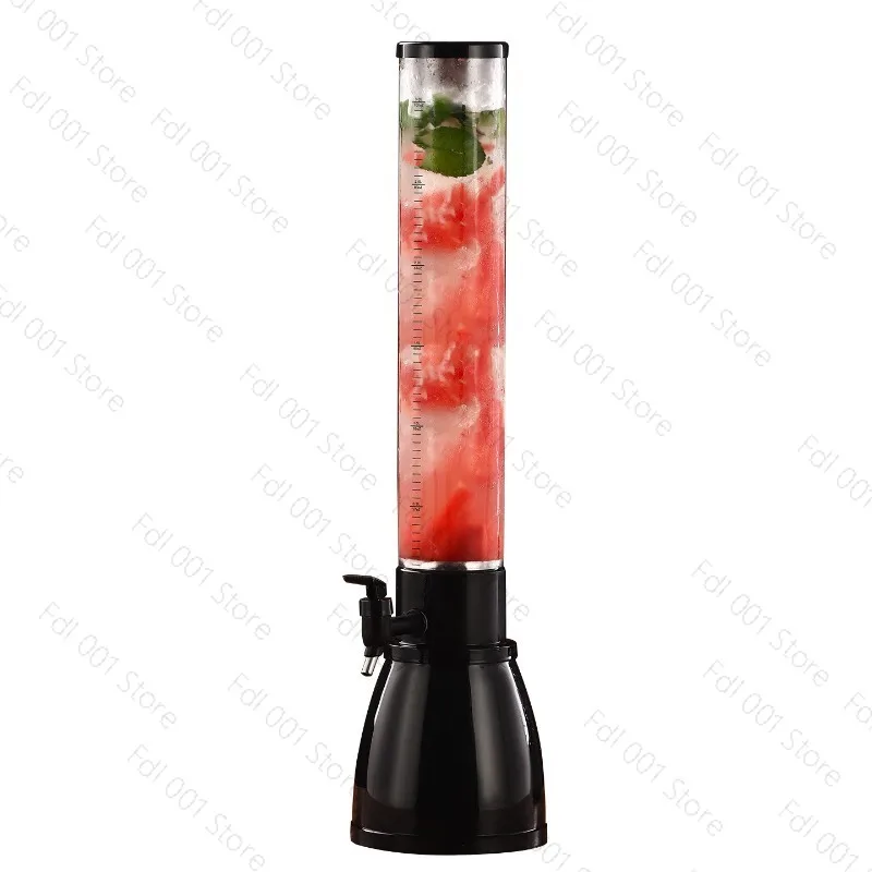 Special luminous 3-liter beer keg for liquor cannon bar with faucet small wine Coke keg