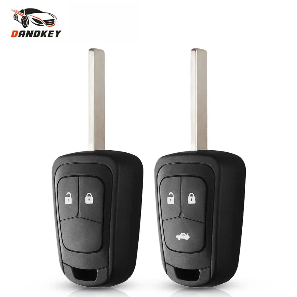 Dandkey For Chevrolet AVEO Cruze Camaro Sonic Malibu For Opel Vauxhall ASTRA J INSIGNIA ZAFIRA C MOKKA Remote Car Key Shell Case