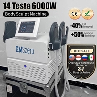 EMSzero Neo 14 Tesla Hi-emt  Muscle Stimulate  Fat Removal EMS Body Slimming Butt Build Sculpt Machine Weight Lose for Salon