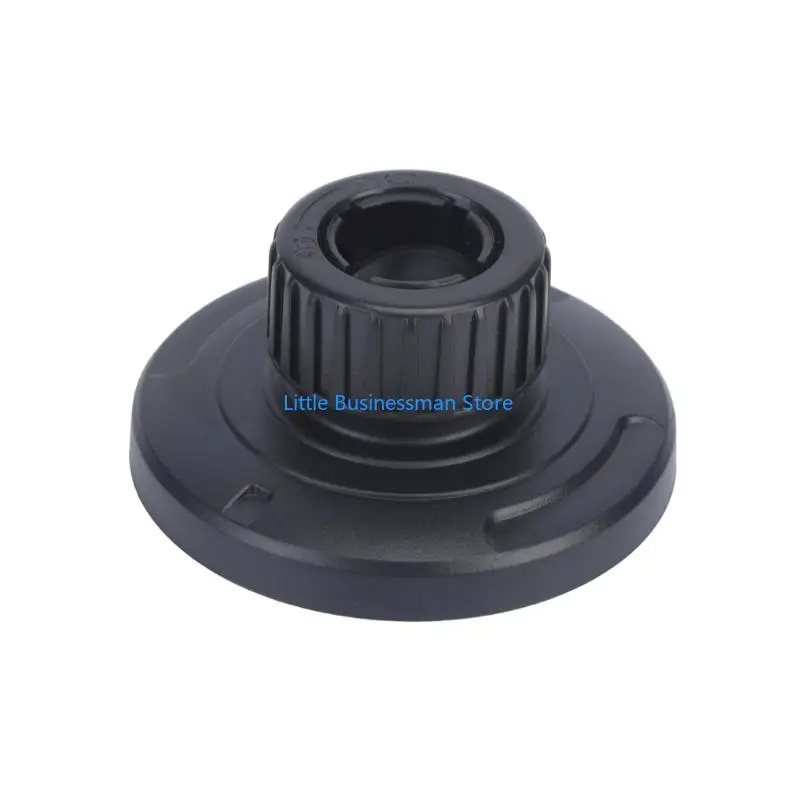 1/4inch‑20 Thread, Phone Mounting Accessory with Disk-Shaped Face & Rotating Position Control for Desk, Vehicle, & Live