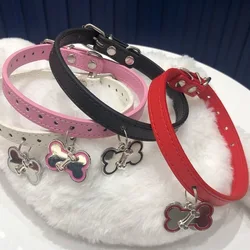 White Bone Collar Black Leather Cute Pink Blue Turkey Harajuku Vinatge Cool Fashion Party Hip Hop New Goth For Women Choker New