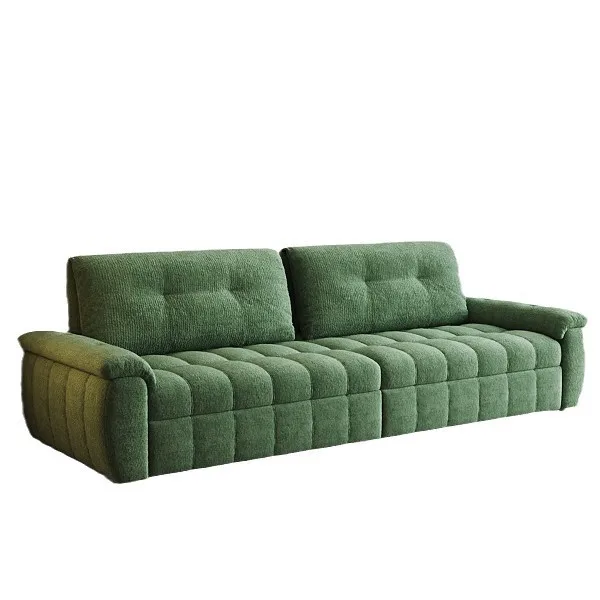 LH cream wind sitting and sleeping sofa bed foldable small retractable sofa bed