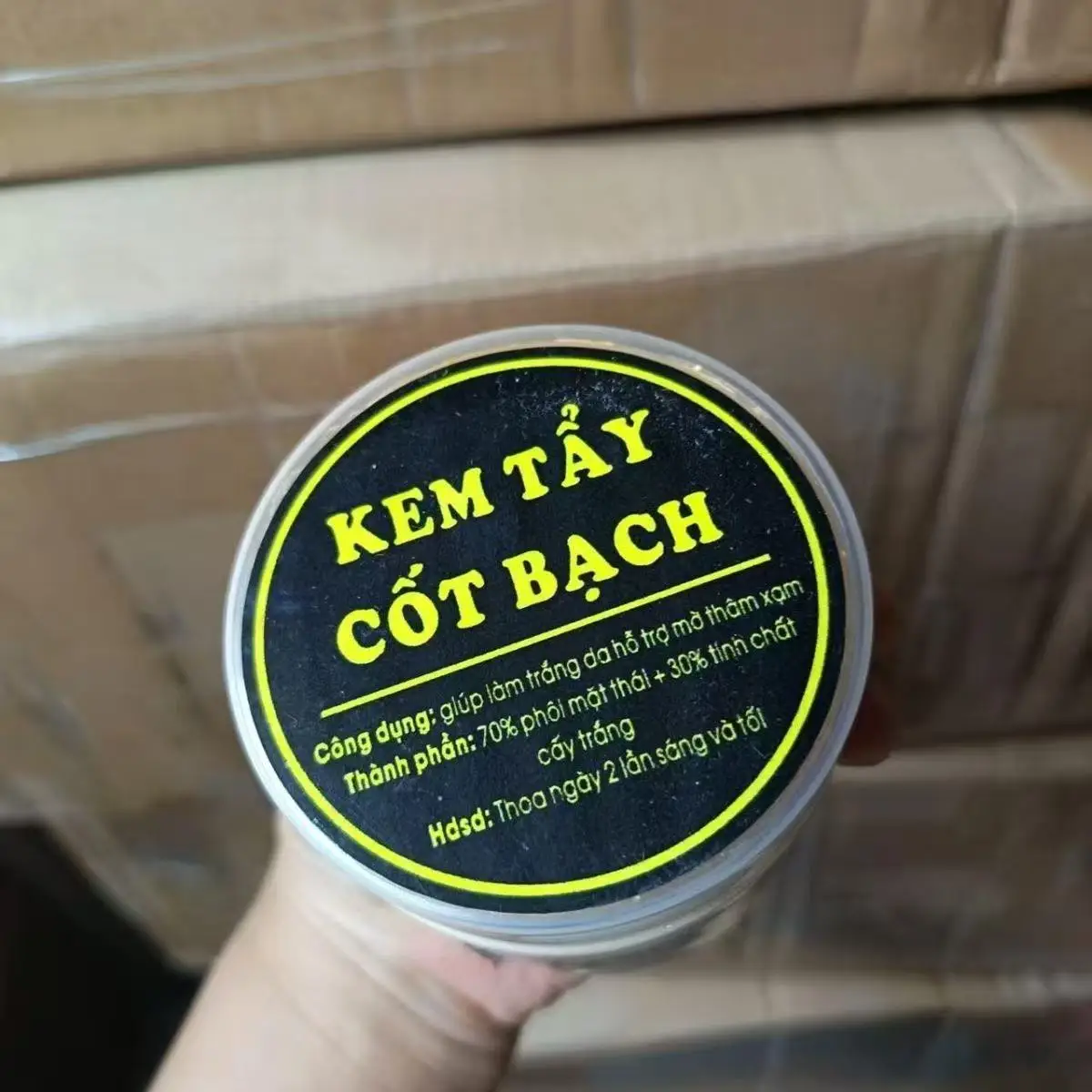 Vietnam Brightening Body Cream Hydrating Moisturizing Lightening Kem Body Tay Cot Bach 1 Hu