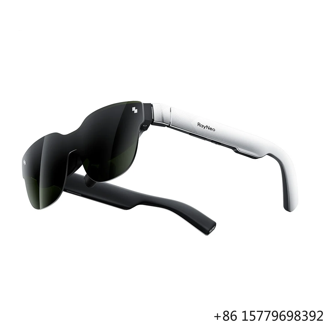 

AR Glasses with 201" Mega Screen 650 Nits Brightness, Comfortable Wear USB Interface Brand New