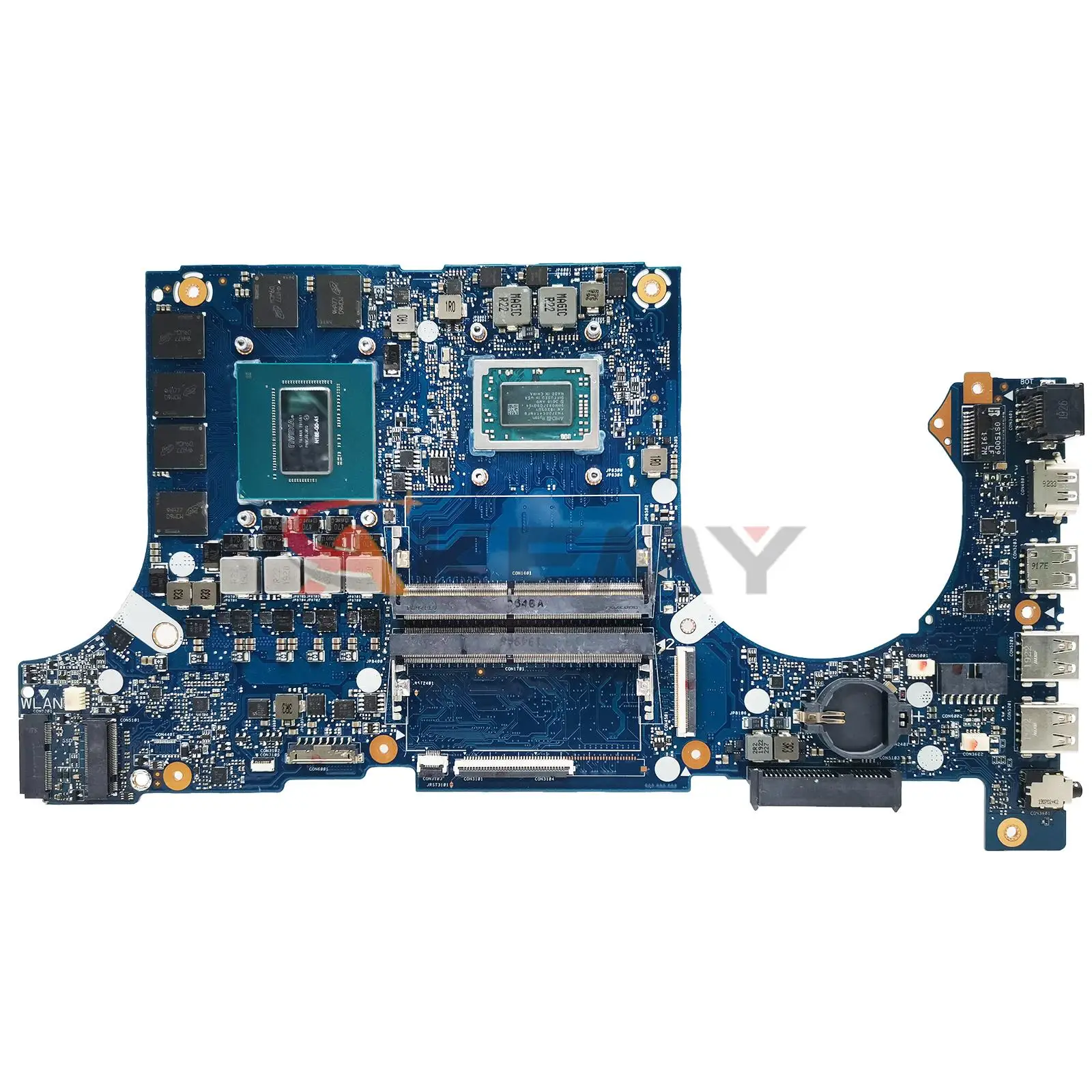 Notebook FX505D Mainboard UNTUK ASUS FX505DU FX505DV Motherboard Laptop AMD R5-3550H R7-3750H RTX2060-6G