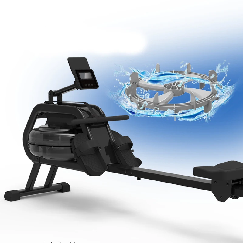 Smart Professional/Foldable Commercial/Home Use Rowing Machine Water Resistance Exercise Fitness Equipment