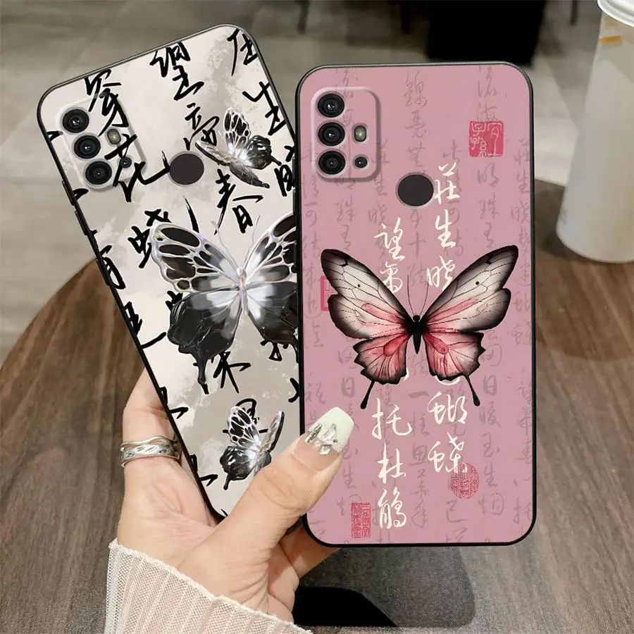 حافظة لهاتف Moto S30 Pro X30 Pro Edge 20 30 بتصميم فراشة #1