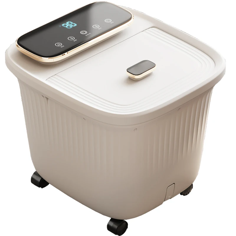 

Luxury Foot Spa Machine With Remote Control and Rollers Massage Heads Deep Soaking Footbath Tub